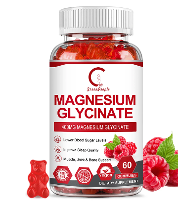 MAGNESIUM GLYCINATE GREENPEOPLE 400 MG 60 GUMMIES