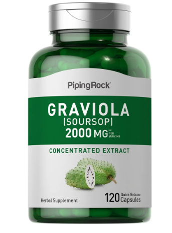 GRAVIOLA PIPING ROCK 200 MG 120 CAP