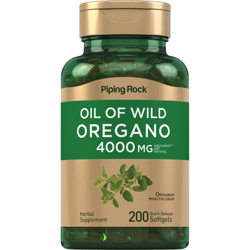 OIL OF WILD OREGANO PIPING ROCK 4000 MG 200 CAP