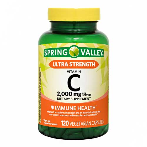 VITAMINA C 2000 MG SPRING VALLEY 120 CAP