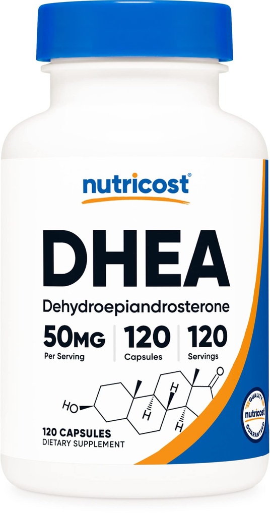 DHEA 50MG X 120 CAPS NUTRICOST