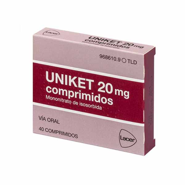 UNIKET 20MG X 40COMP LACER