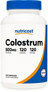 COLUSTRUM 500 GR NUTRICOST 120 CAP