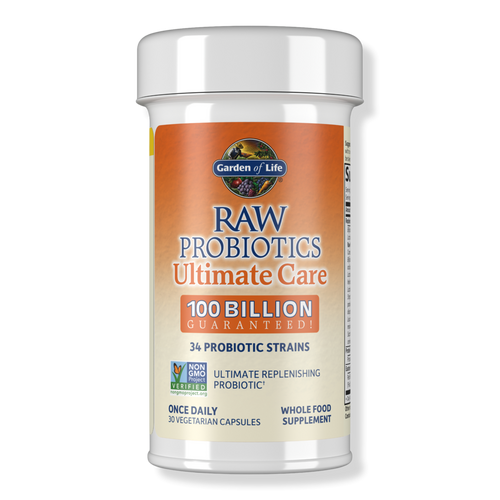 RAW PROBIOTICS ULTIMATE CARE 100 BILLION GARDEN OF LIFE 30 CAP
