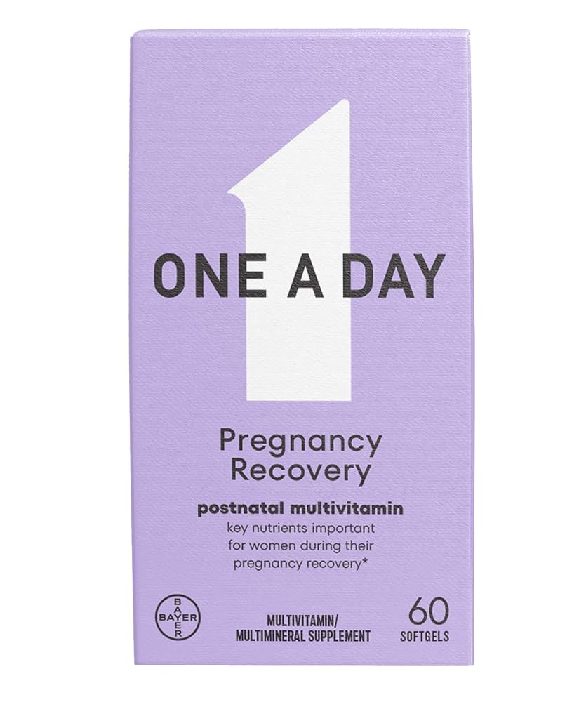 ONE A DAY PREGNANCY RECOVERY POSTNATAL DIATERY SUPPLEMENT 60 SOFGELS