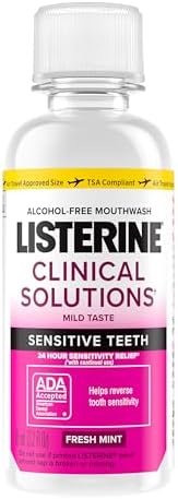 LISTERINE CLINICAL SOLUTIONS SENSITIVE TEETH FRESH MINT 95 ML