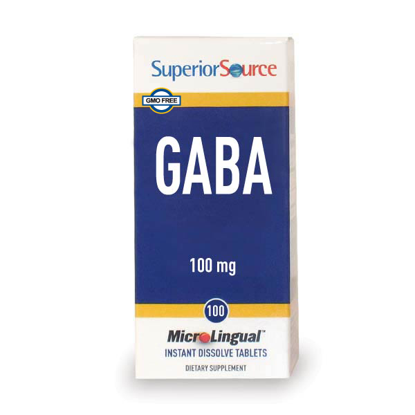 GABA 100 MG SUPERIOR SOURCE