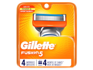 GILLETTE REPUESTOS FUSION 5 4 CARTUCHOS