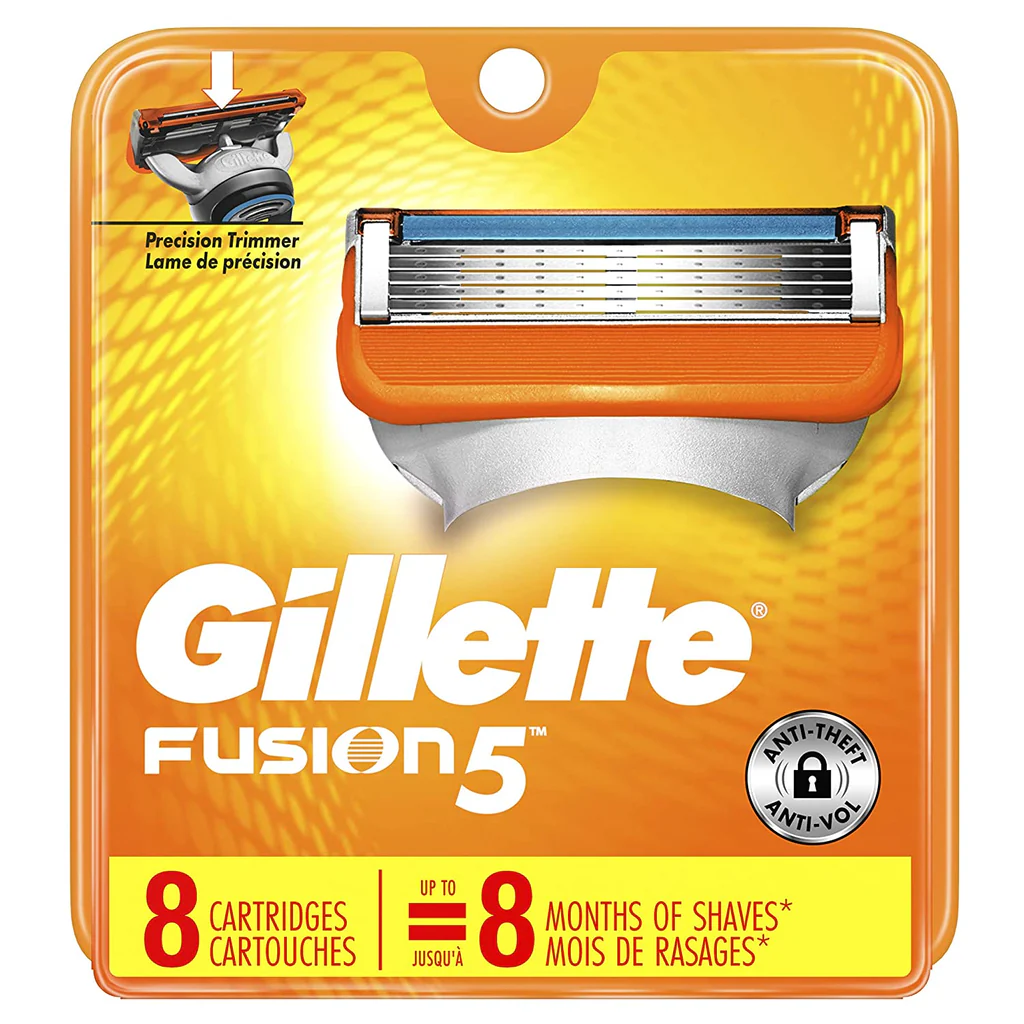 GILLETTE REPUESTOS FUSION 5 8 CARTUCHOS
