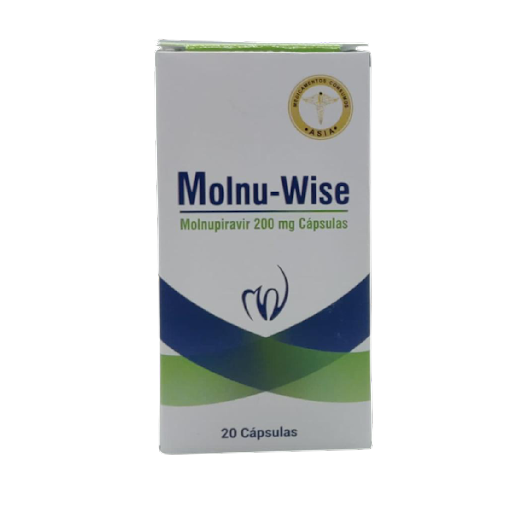 MOLNU-WISE 200mg 20 Cápsulas
