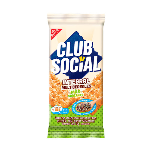 GALLETA CLUB SOCIAL MULTICEREALES 26 GR UNIDAD