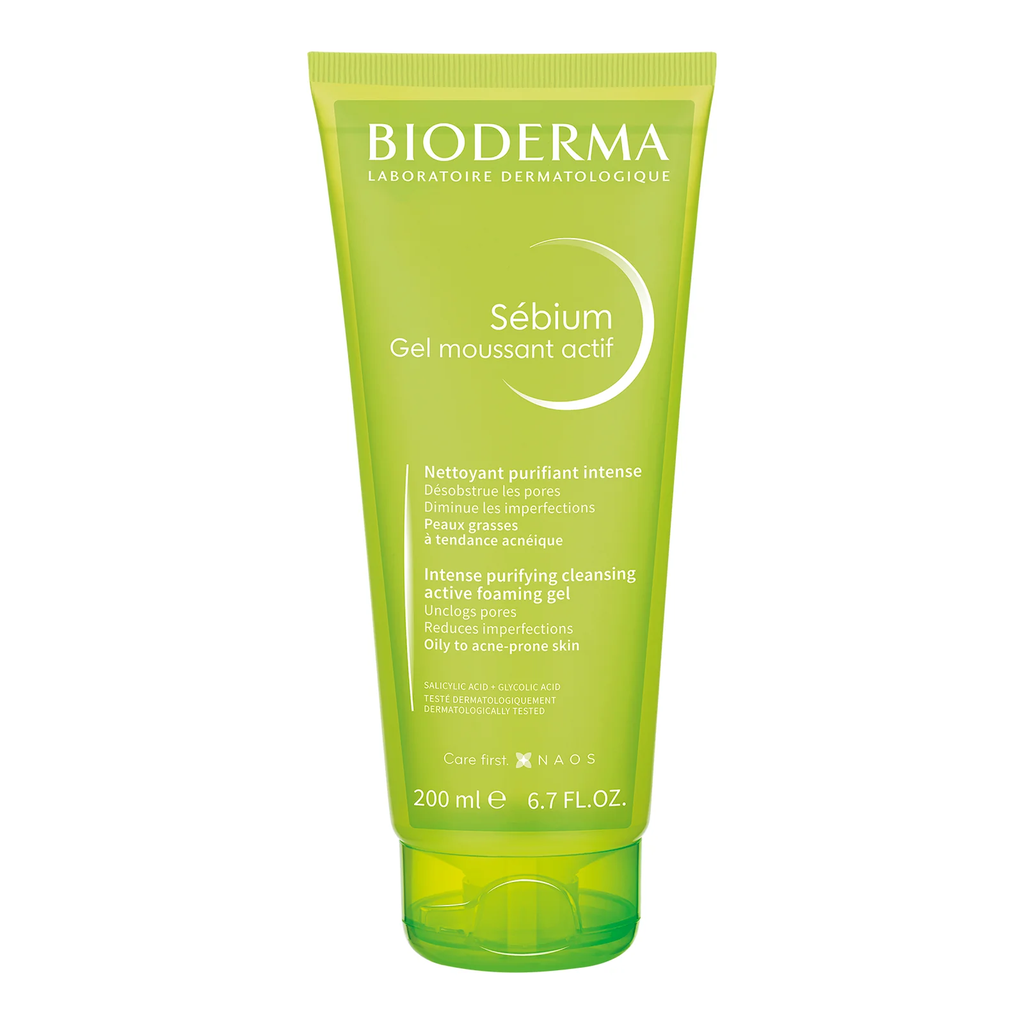 SEBIUM GEL MOUSSANT ACTIF 200ML BIODERMA