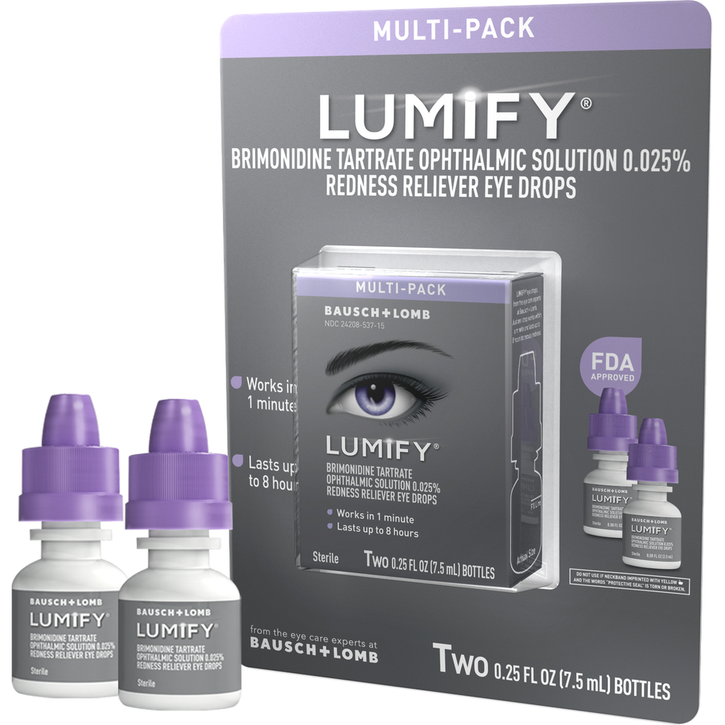 LUMIFY BAUSCH + LOMB 7.5 ML MULTI-PACK