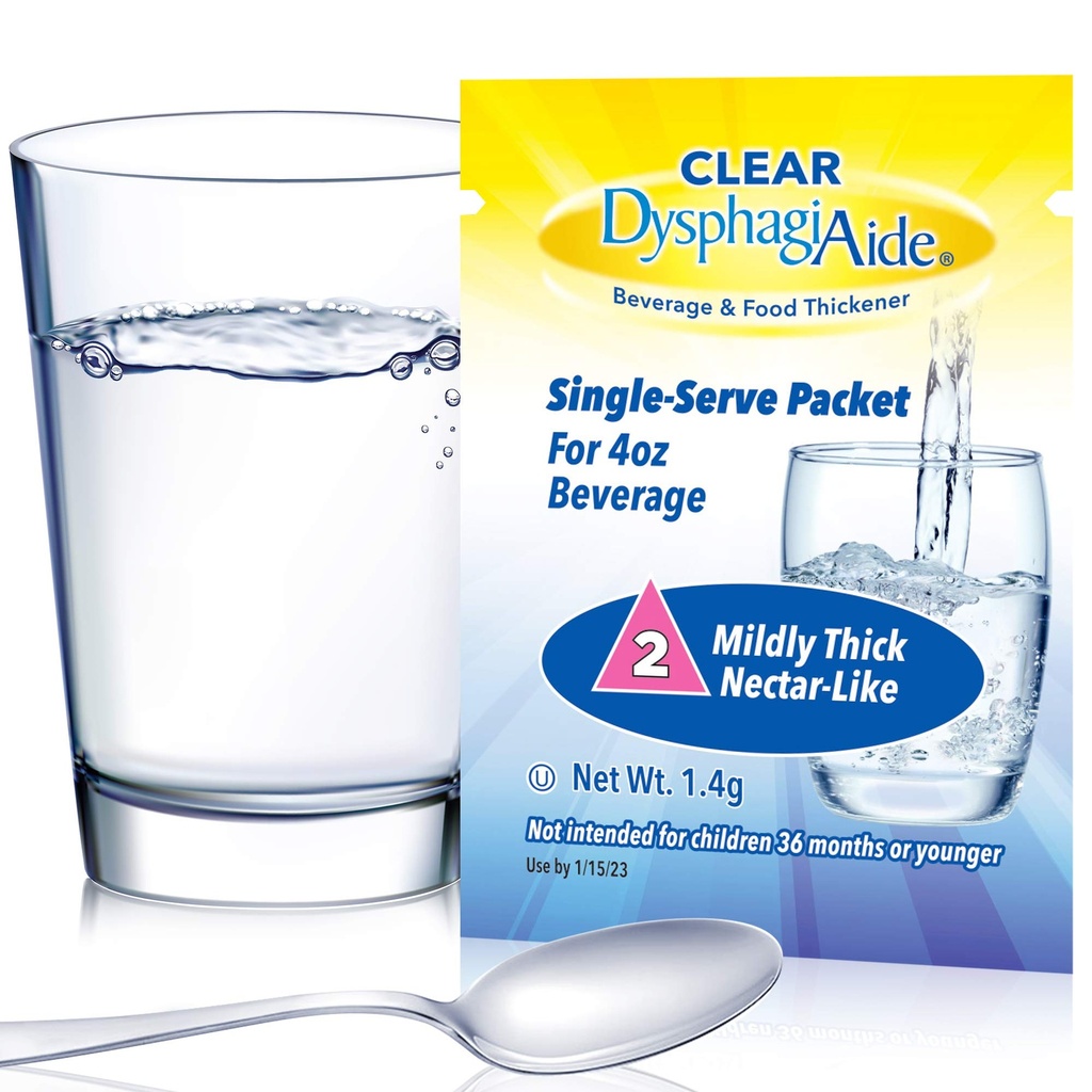 CLEAR DYSPHAGIAIDE ESPESANTE PARA BEBIDAS 24 UNID