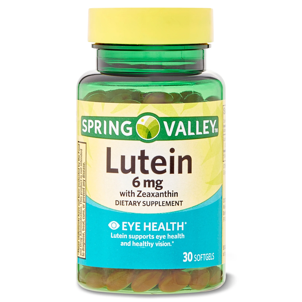 LUTEIN 6MG X 30TAB SPRING VALLEY