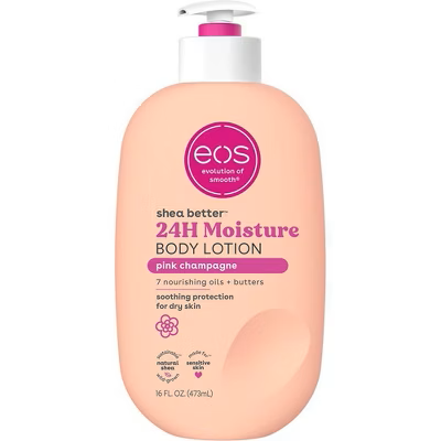 EOS SHEA BETTER 24H MOISTURE BODY LOTION PINK CHAMPAGNE 473 ML