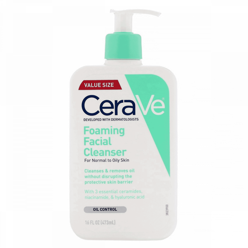 CERAVE FOAMING FACIAL CLEANSER OIL CONTROL 473 ML