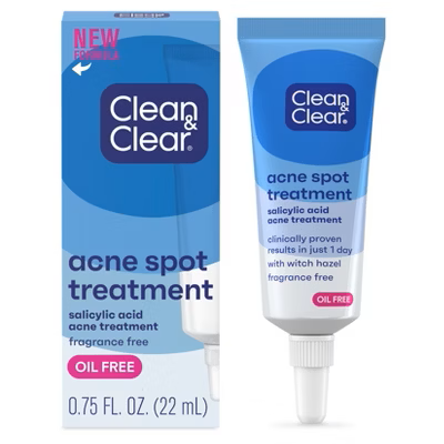 CLEAN & CLEAR ACNE APOT TREATMENT OIL FREE 22 ML