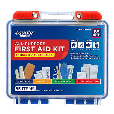 FIRST AID KIT 85 PIECES - EQUATE