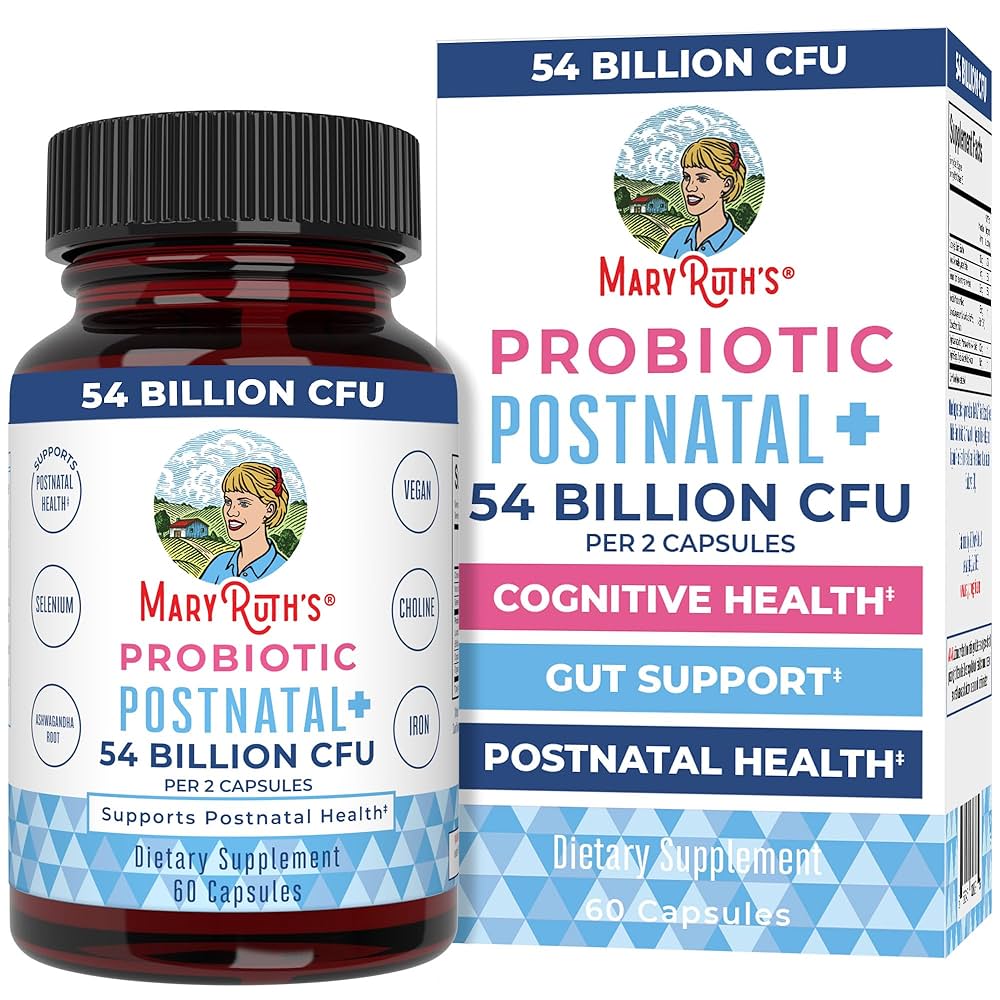 PROBIOTIC POSTNATAL + 54 BILLION CFU X 60 CAPS MARY RUTHS