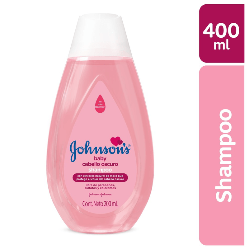 SHAMPOO JOHNSONS CABELLO OSCURO 400 ML