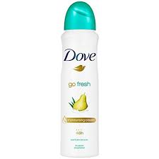 DESODORANTE DOVE SPRAY PEAR & ALOE VERA 150 ML