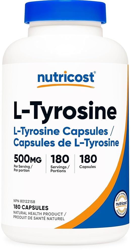 L-TYROSINE 500 MG NUTRICOST 180 CAP