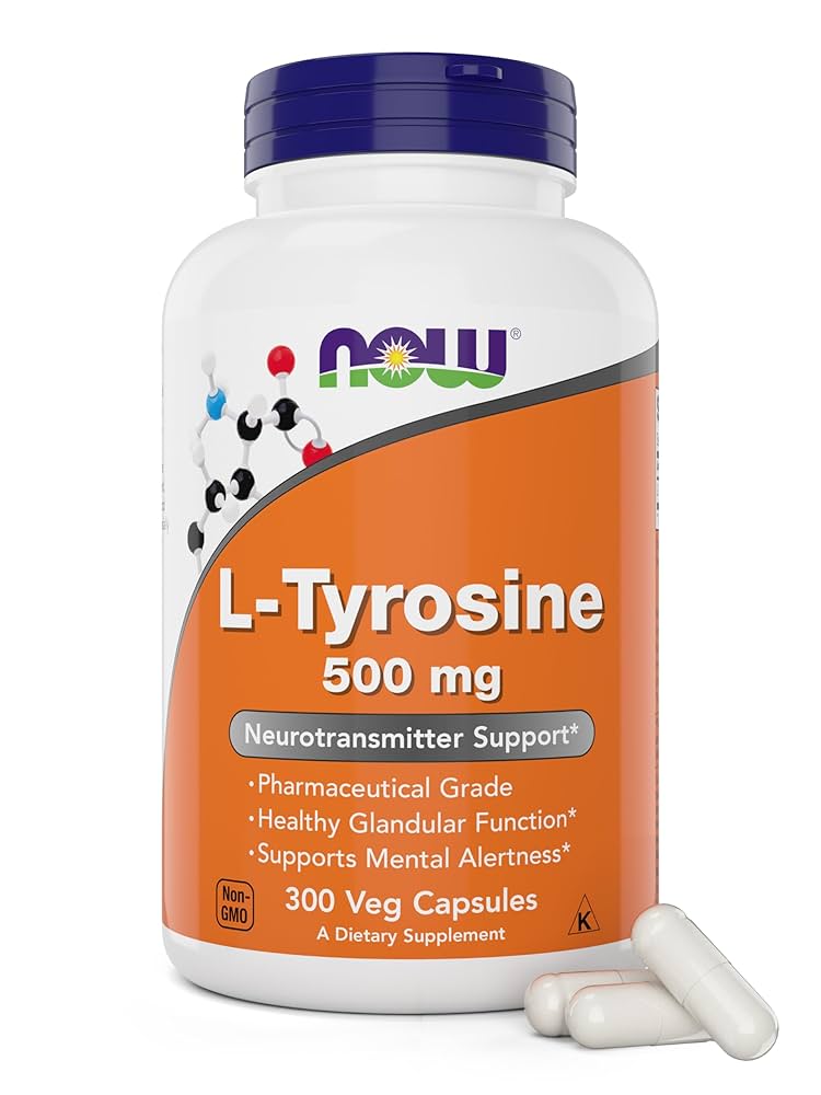 L-TYROSINE 500 MG NOW 300 CAP