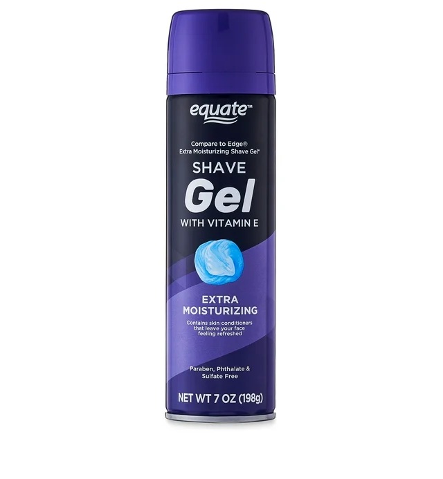 EQUATE SHAVE GEL WITH VITAMIN E 198G