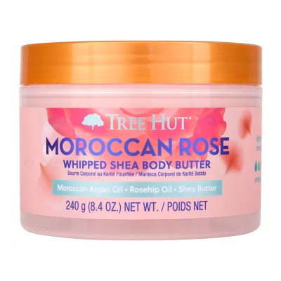 TREE HUT MOROCCAN ROSE SHEA BODY BUTTER 240G