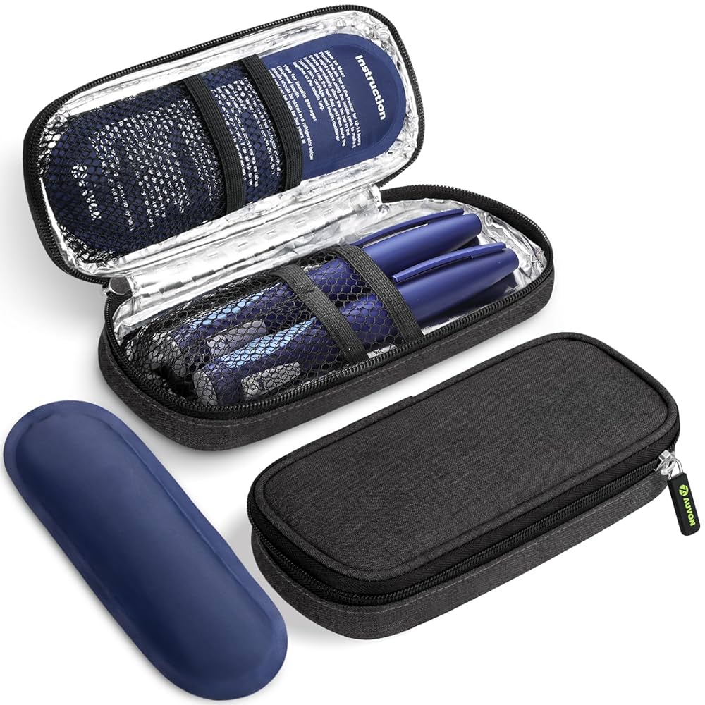 COOLER BAG PORTA INSULINA GRIS AUVON