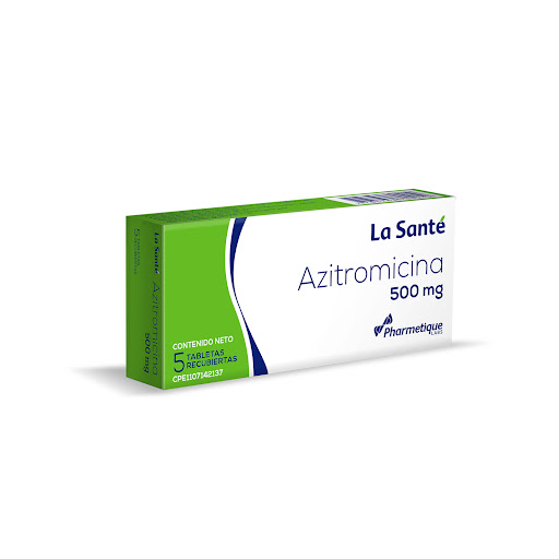AZITROMICINA 500MG X 5TAB LA SANTE