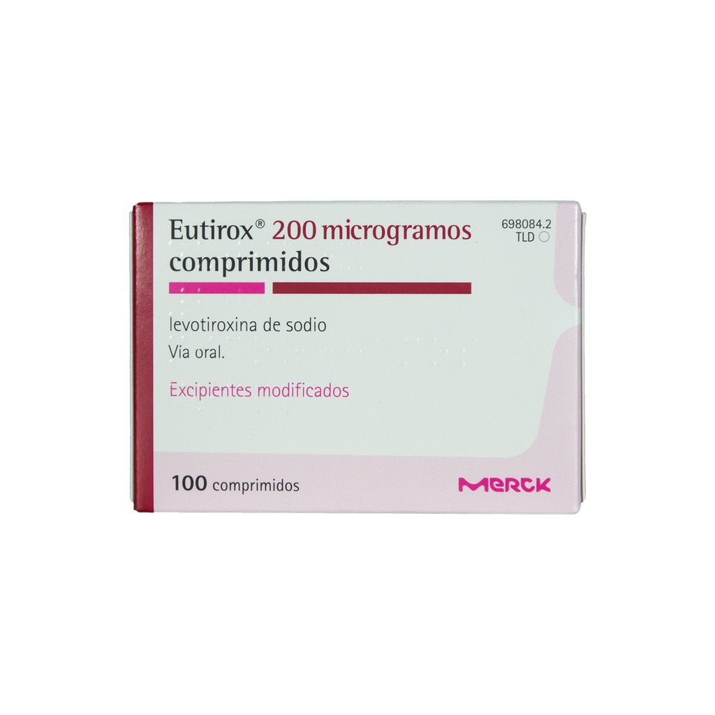 EUTIROX 200mcg x 100 COMPRIMIDOS MERCK OFERTA