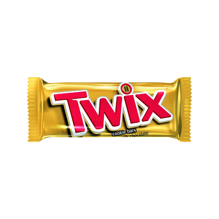 CHOCOLATE TWIX COOKIE BARS 50.7GR