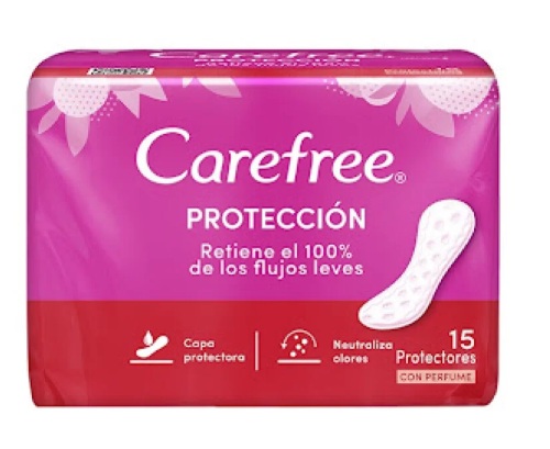 PROTECTORES DIARIOS CAREFREE CON PERFUME 15 UN