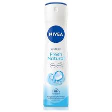 DESODORANTE NIVEA SPRAY FRESH & NATURAL 150 ML