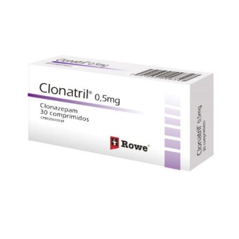 CLONATRIL 0.5MG X 30 COMP ROWE