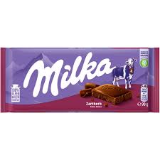 CHOCOLATE MILKA EXTRA COCOA ZARTHERB 100 GR