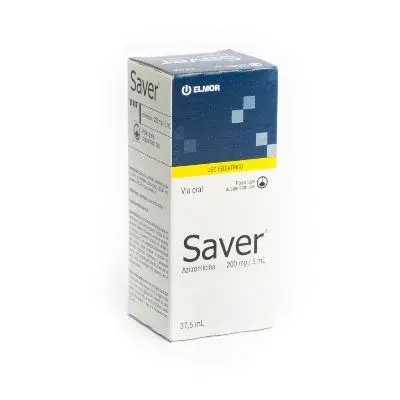 SAVER 200MG/5ML POLVO SUSP