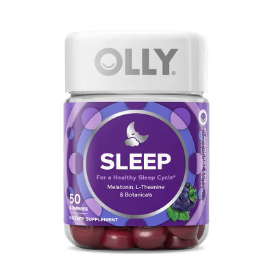 SLEEP MELATONIN, L-THEANINE X 50 GUMMIES OLLY
