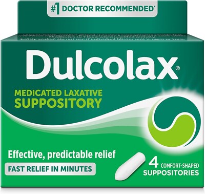 DULCOLAX 10MG X 4SUPPO