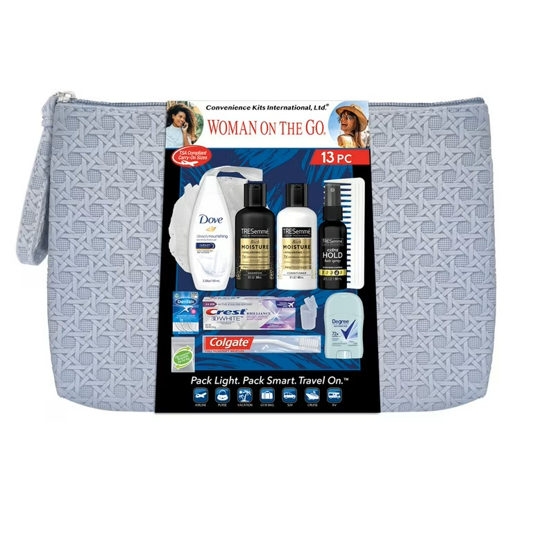 KIT VIAJERO DAMA PREMIUM 13 PC
