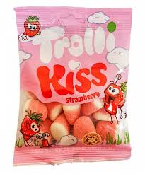 GOMITAS TROLLI STRAWBERRY KISS 100 GR