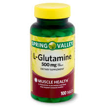 L-GLUTAMINE 500mg x 100 TABLETAS SPRING VALLEY