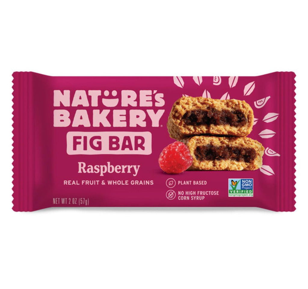BARRA PROTEICA NATURES BAKERY FIG BAR RASBERRY 57 GR
