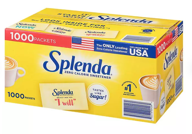 EDULCORANTE SPLENDA 1000 PACKETS