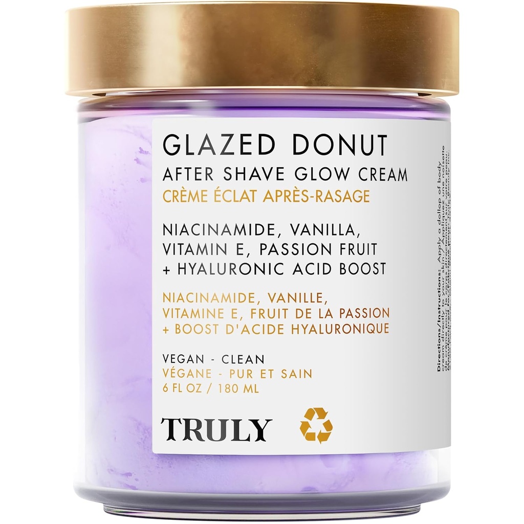 GLAZED DONUT AFTER SHAVE GLOW CREAM 180ML TRULY