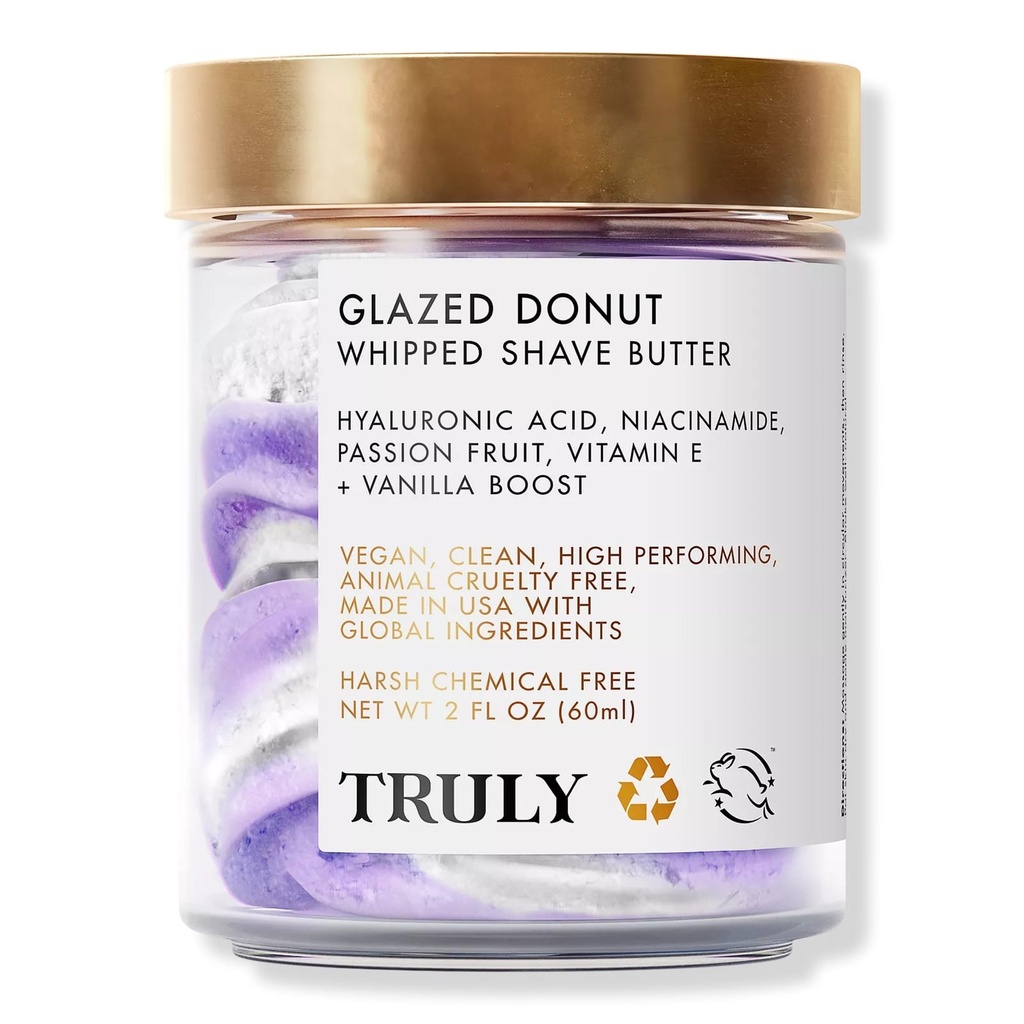 GLAZED DONUT LUXURY SHAVE BUTTER 60ML TRULY
