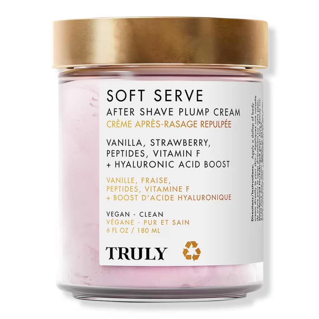SOFT SERVE AFTER SHAVE PLUMP CREAM 180ML TRULY