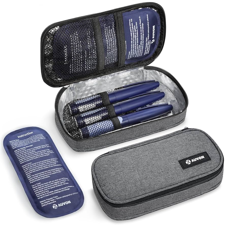 COOLER BAG PORTA INSULINA GRIS AUVON